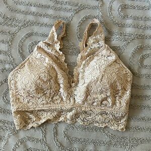 Knitted bralette. Size XL